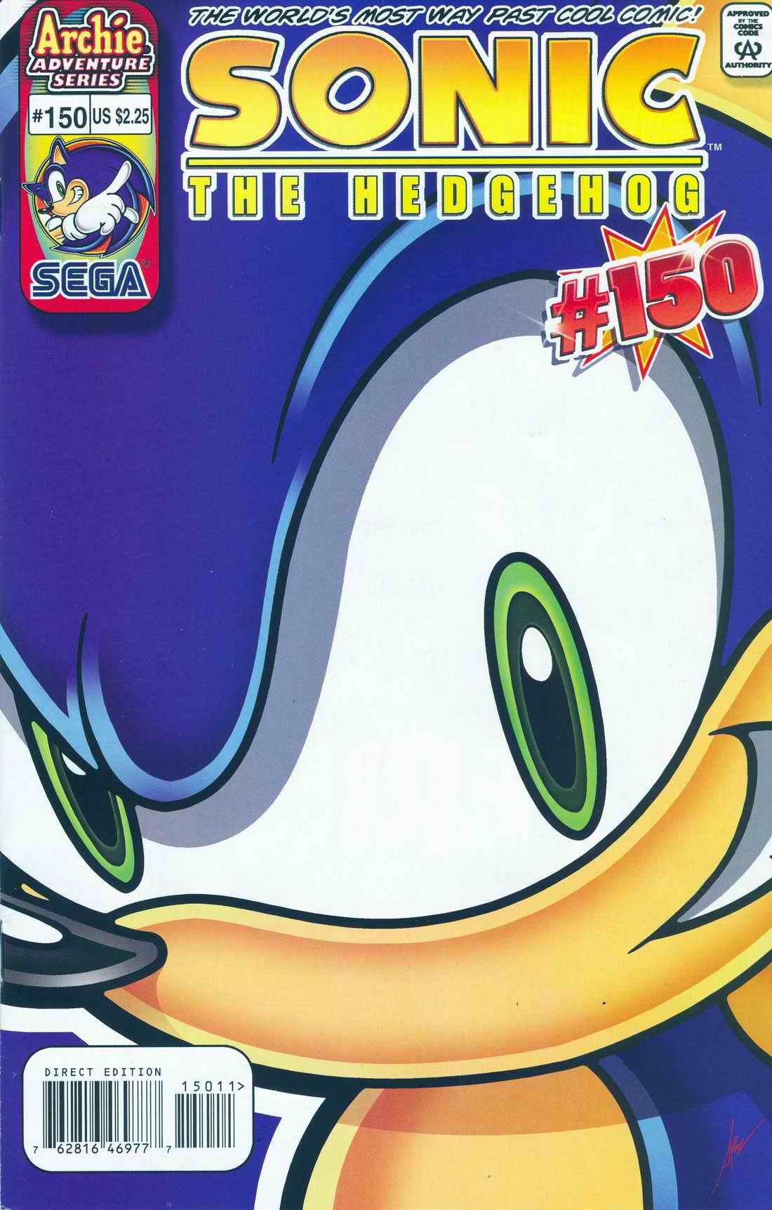 Sonic - Archie Adventure Series August 2005 Cover Page